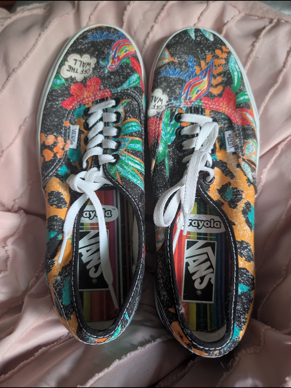 Vans x Crayola Women's Multicolor Canvas Sneakers